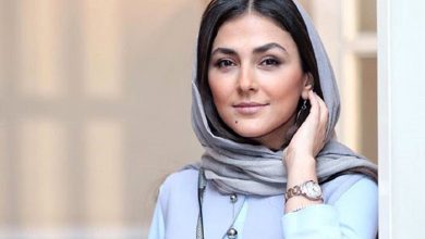 نگاه روز |هدی زین العابدین با یک ست بنفش جذاب در 33سالگی