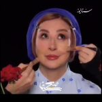 تونل زمان| مراحل گریم مرجانه گلچین به سبک مادربزرگِ مجموعه خاطره انگیز خونه مادربزرگه