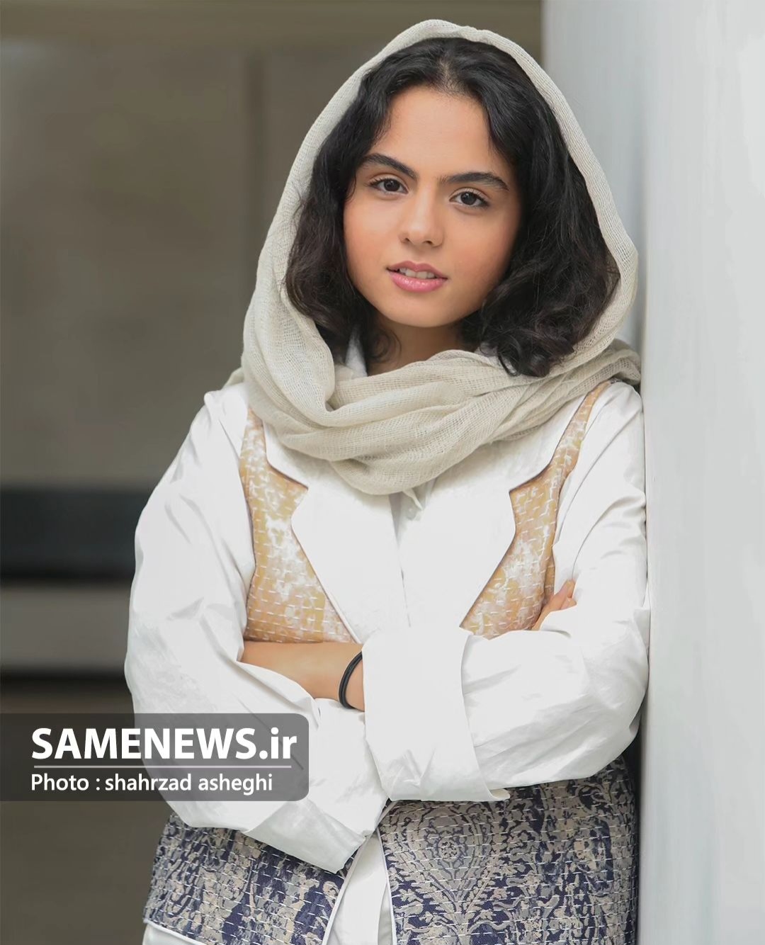 تاریخ امروز چهره‌ها| استایل جدید سارا حاتمی بازیگر سریال زخم کاری در 19 سالگی