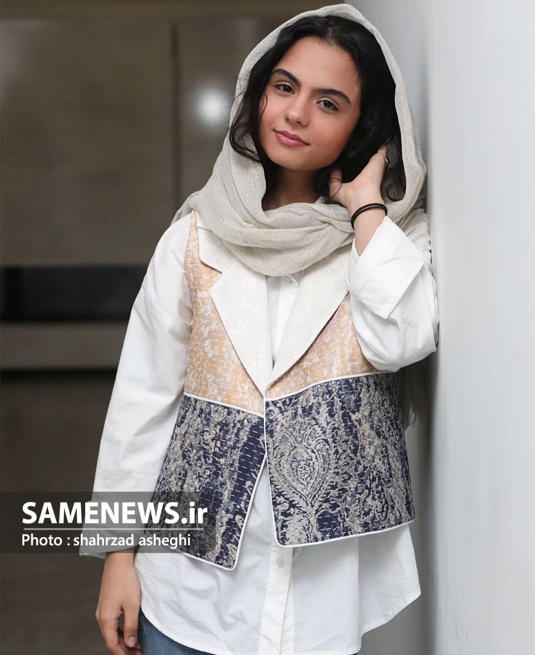 تاریخ امروز چهره‌ها| استایل جدید سارا حاتمی بازیگر سریال زخم کاری در 19 سالگی