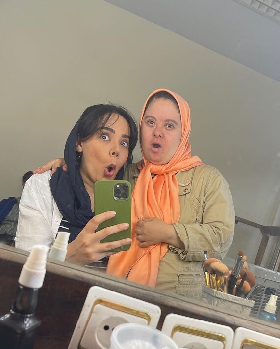 نگاه روز |نگاهی به قشنگترین سلفی جذاب ندا قاسمی بازیگر سریال «نون خ»