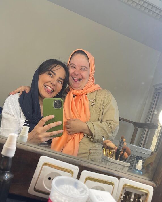 نگاه روز |نگاهی به قشنگترین سلفی جذاب ندا قاسمی بازیگر سریال «نون خ»