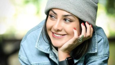 نگاه روز |استایل شیک آزاده صمدی اینجوری به چهرش تو عکسا ابهت میده!