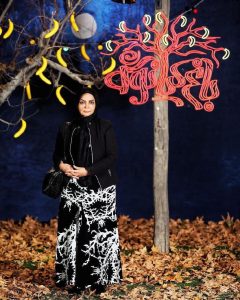 عکسی از گیتی خامنه در اکران خصوصی فیلم باغ کیانوش عکسی از گیتی خامنه در اکران خصوصی فیلم باغ کیانوش