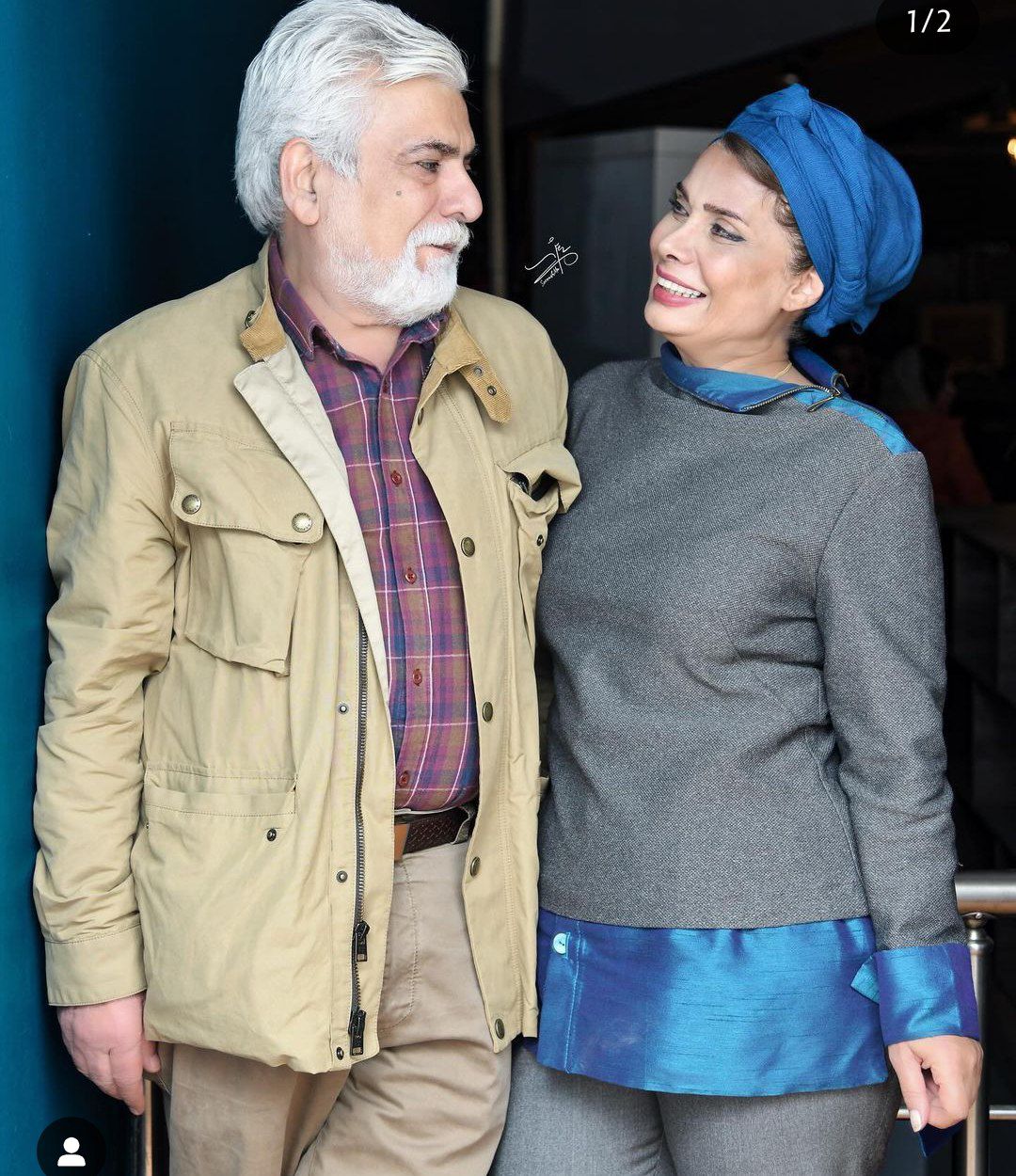 تاریخ وبگردی | تصاویری جذاب و عاشقانه از «عاطفه رضوی و حسین پاکدل»