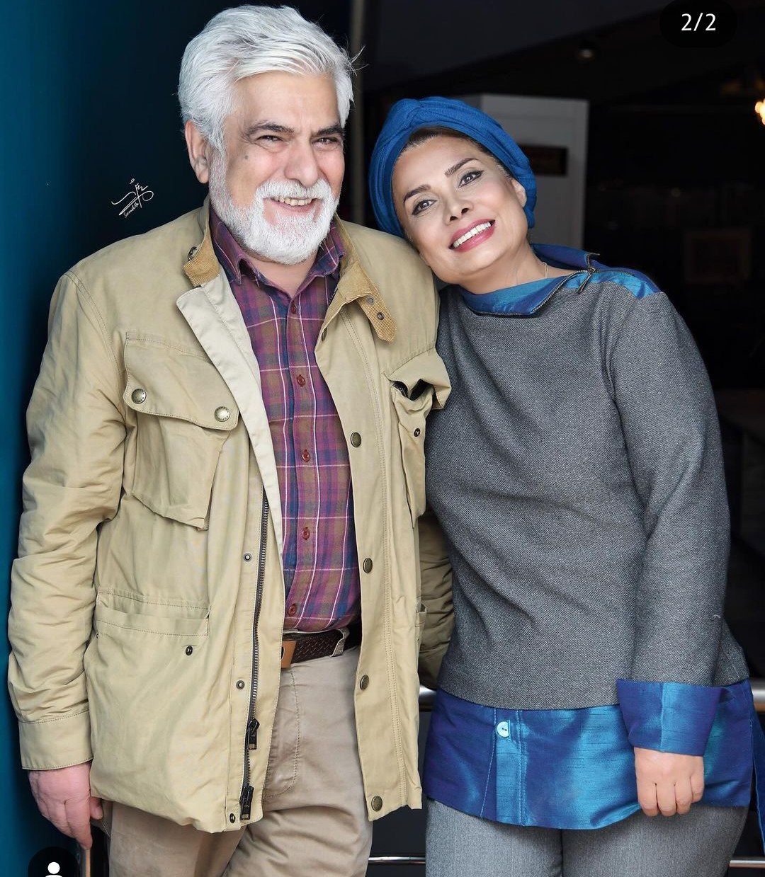 تاریخ وبگردی | تصاویری جذاب و عاشقانه از «عاطفه رضوی و حسین پاکدل»