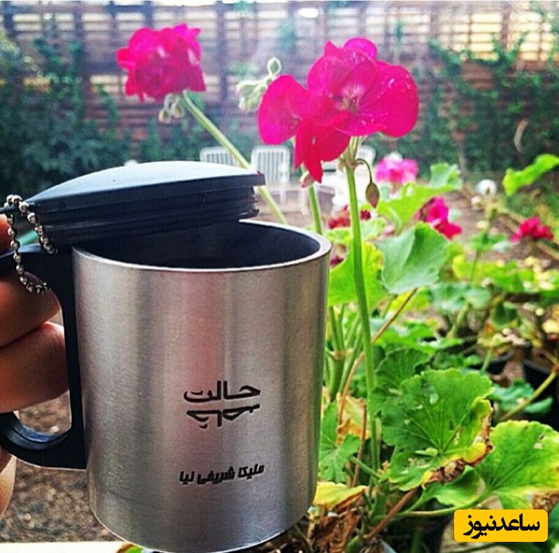 نگاه روز |چیدمان جذاب و زیبای حیاط باصفا و دلباز ملیکا، خواهر مهراوه شریفی نیا/ زیبا و آرامبخش