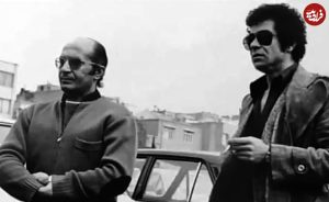 تاریخ وبگردی | بهروز وثوقی و شاپور قریب در پشت صحنه فیلم ممل آمریکایی؛ درسال 1353 تاریخ وبگردی | بهروز وثوقی و شاپور قریب در پشت صحنه فیلم ممل آمریکایی؛ درسال 1353