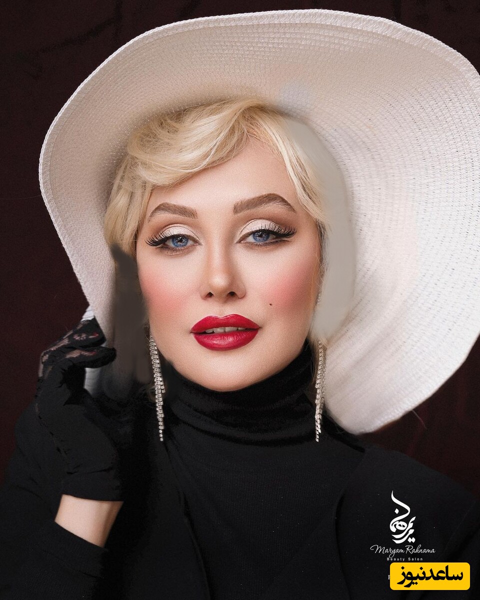 نگاه روز |شباهت باورنکردنی آرام جعفری به مرلین مونرو با گریم جدیدش