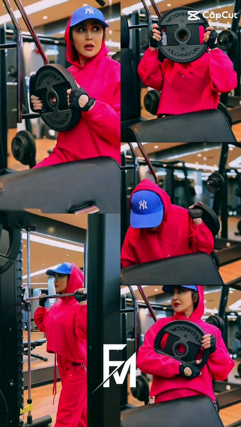 عکس داغ امروز | تغییر چهره زیبای خانم بازیگر سریال فاصله ها در باشگاه ورزشی3