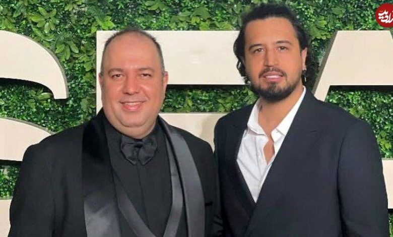 تاریخ وبگردی | سلفی بازیگران مرد ایرانی و جورجینا سوژه شد (عکس) سلفی علی اوجی و مهرداد صدیقیان با جورجینا رودریگز در عربستان