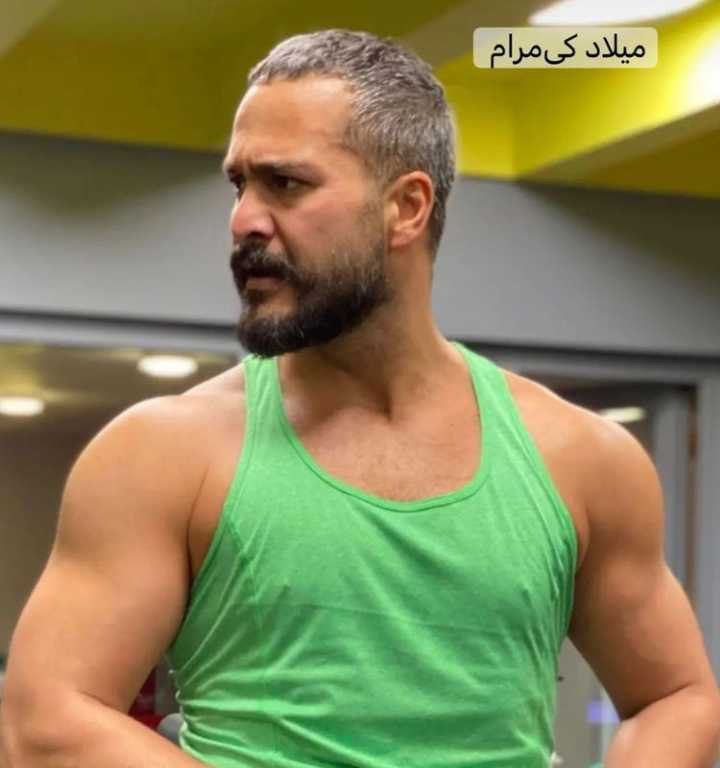 نگاه روز |رونمایی از اندام ورزیده و باشگاهی میلاد کی مرام