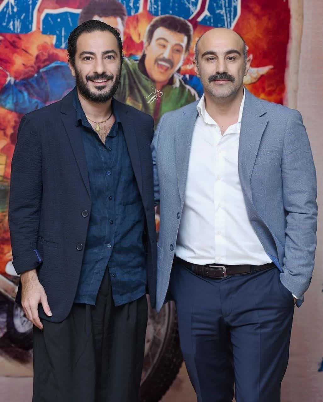 نگاه روز | تصویری از دو دوست در یک قاب/نوید محمدزاده در کنار محسن تنابنده نگاه روز | تصویری از دو دوست در یک قاب/نوید محمدزاده در کنار محسن تنابنده