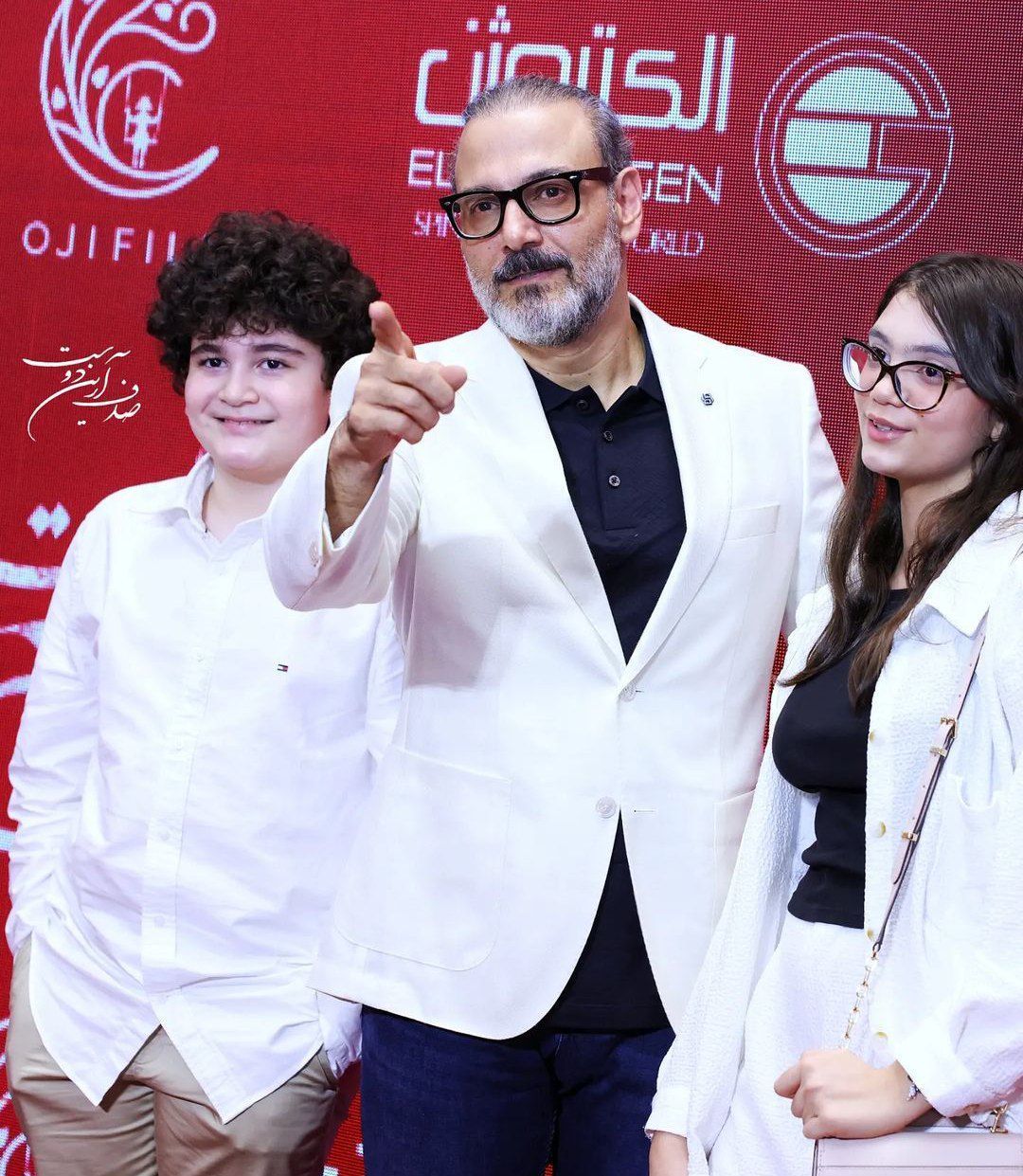 نگاه روز |رونمایی از دختر و پسر علیرضا قربانی با ستی سفید