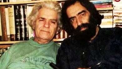 (عکس) «مسعود کیمیایی در کنار همسرش اولش گیتی پاشایی و پسرش»؛ سال 66