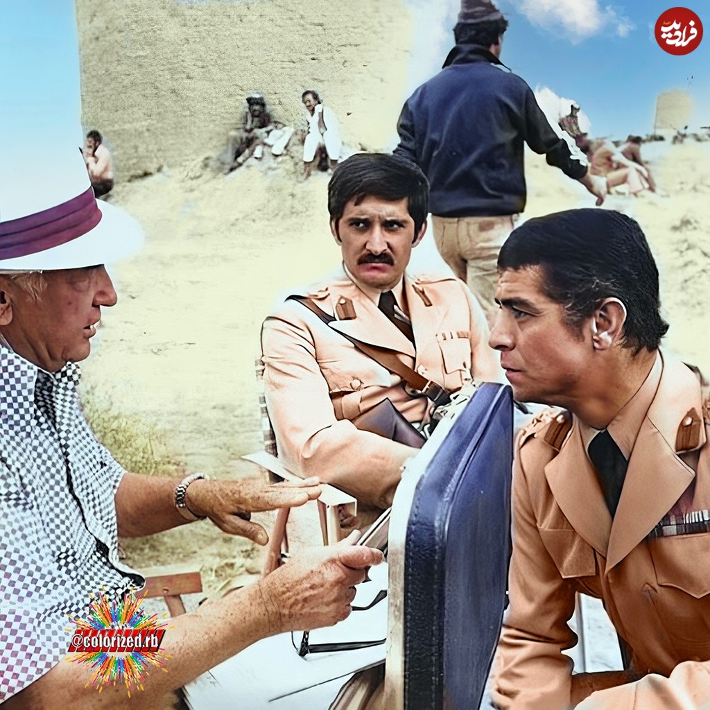 ساعت وبگردی |«بهروز وثوقی و جیمز فارکو» در پشت صحنه فیلم کاروان ها؛ سال 56 ساعت وبگردی |«بهروز وثوقی و جیمز فارکو» در پشت صحنه فیلم کاروان ها؛ سال 56