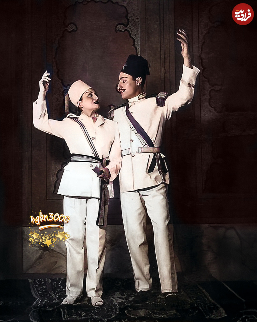 زمان وبگردی ؛ «شهلا ریاحی و علی محزون» در تئاتر سلطان عبدالحمید؛ سال 1324 زمان وبگردی ؛ «شهلا ریاحی و علی محزون» در تئاتر سلطان عبدالحمید؛ سال 1324