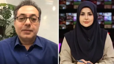 سریال کره ای | قابی زیبا از امید قالیباف «گوینده خبر » در کنار همسر همکارش شعله رزمجو