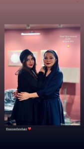 نگاه روز | تیپ و چهره جدید «نفس بازغی و مادرش مستانه مهاجر» در کلکته هند