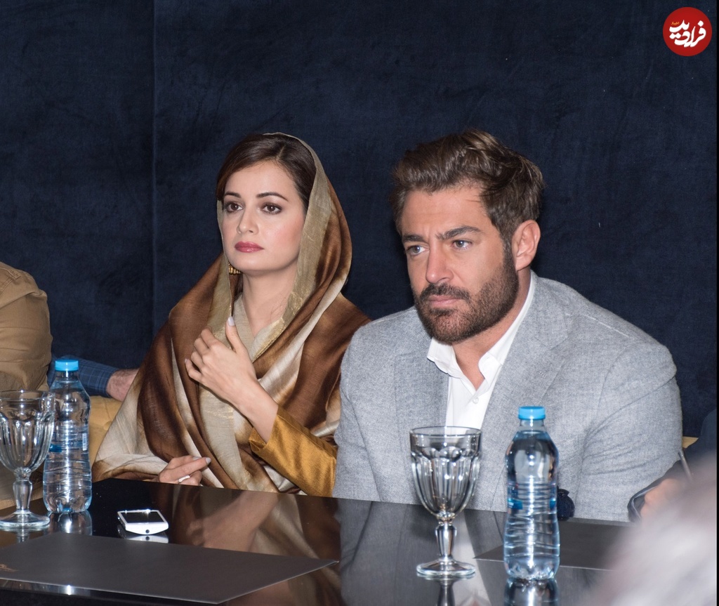 0-31 تاریخ وبگردی |«محمدرضا گلزار و دیا میرزا» در نشست خبری فیلم «سلام بمبئی»؛ سال 1394