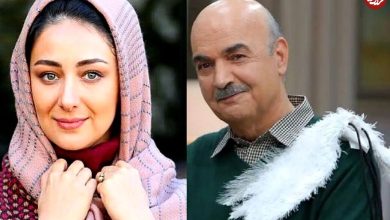 (عکس) «ایرج طهماسب و ویدا جوان» در پشت صحنه یک تئاتر؛ سال 1398