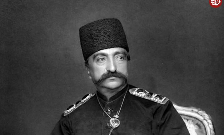 چهره ها در زمان ؛ «ناصرالدین شاه قاجار» در باغ عمارت سرخ حصار؛ 3 آبان 1272 (عکس) «ناصرالدین شاه قاجار» در باغ عمارت سرخ حصار؛ 3 آبان 1272