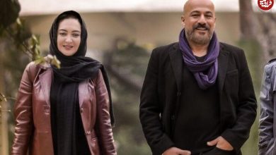 (عکس) «نیکی کریمی و امیر آقایی» در پشت صحنه «چهارشنبه 19 اردیبهشت»؛ سال 1393