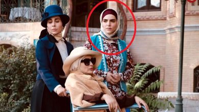 (عکس) «رودابه، آشپز حشمت خان» در پشت صحنه سریال «سوجان»