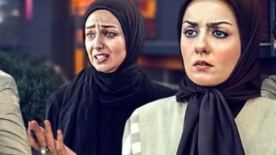 (عکس) «ملکا و کتایون» در پشت صحنه سریال «ماه و پلنگ»؛ سال 1395