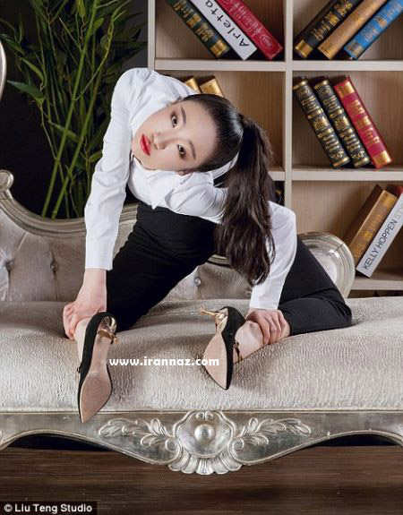 دختر زیبای چینی با بدنی عجیب و خارق العاده دختر زیبای چینی با بدنی عجیب و خارق العاده