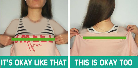 166538788446146-irannaz-com اندازه گیری پهنای پیراهن ، اندازه گیری لباس بدون پرو کردن