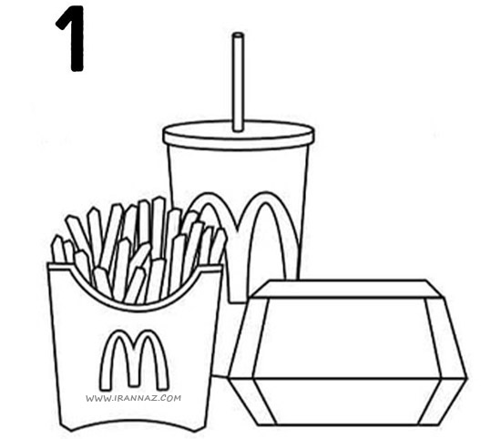 166823745085385-irannaz-com نوشیدنی با یک نی، سیب زمینی سرخ شده ، ترفند خوردن سریع فست فود