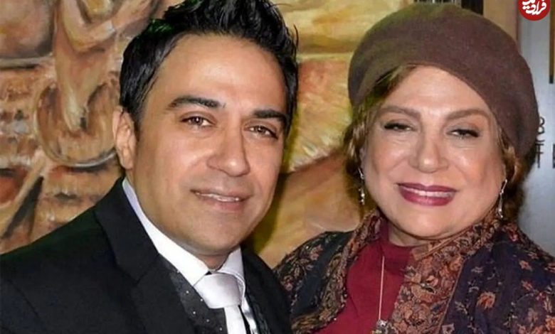 (عکس) سفر در زمان؛ «گوهر خیراندیش، جمشید اسماعیل خانی و پسرشان امید»؛ دهه 50