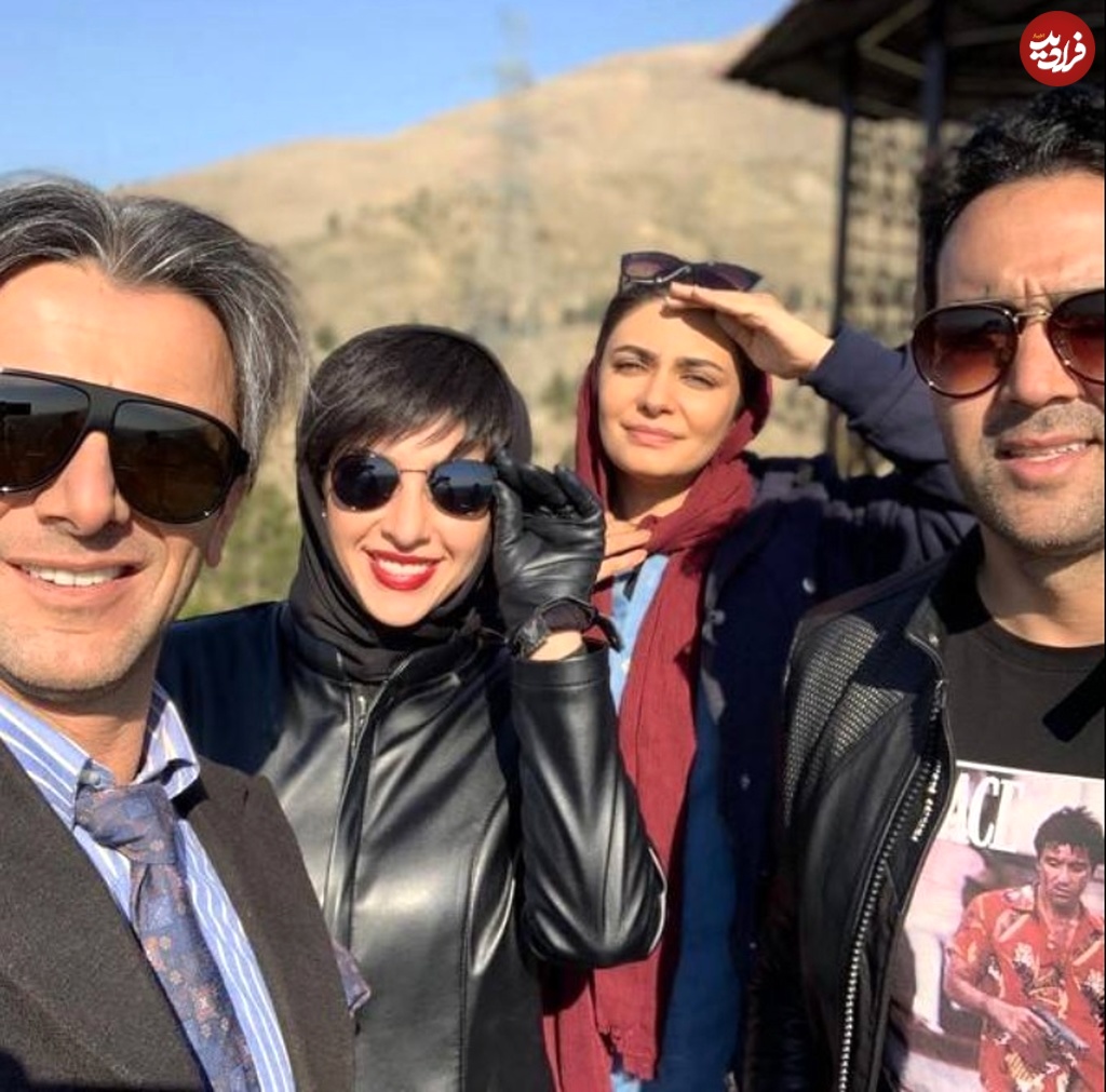 no-name-9 (تصویر) سفر در زمان؛ «لیندا کیانی، پوریا پورسرخ و امین حیایی» در سال 1398