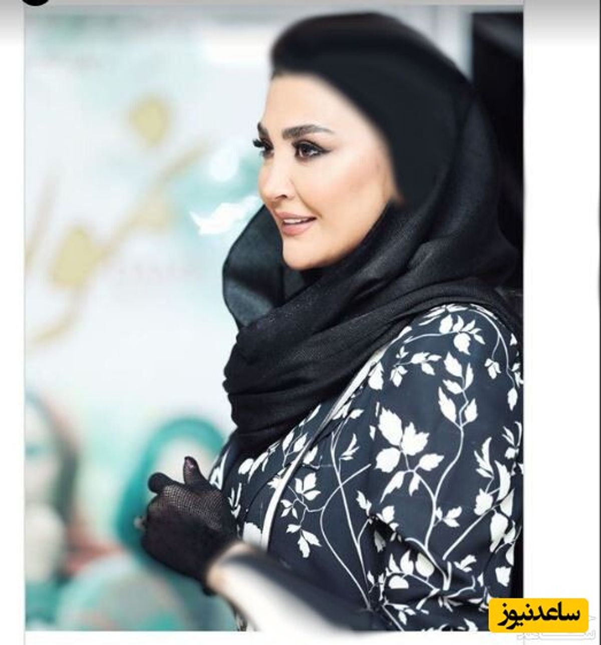 3f5560a0 نگاه روز | استایل لطیف و زنانه مریم معصومی با مانتوی گلدار!