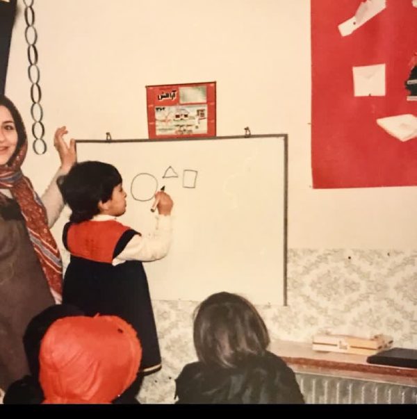 عکسهای کودکی مه‌ لقا باقری