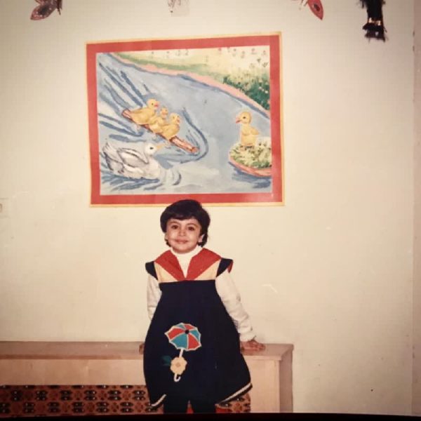 عکسهای کودکی مه‌ لقا باقری