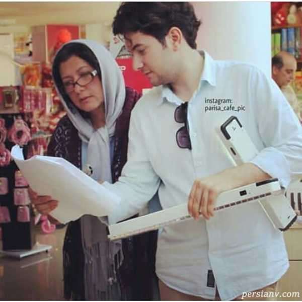 فریبا متخصص و پسرش