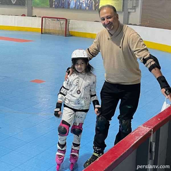 محمد دلاوری و دخترش