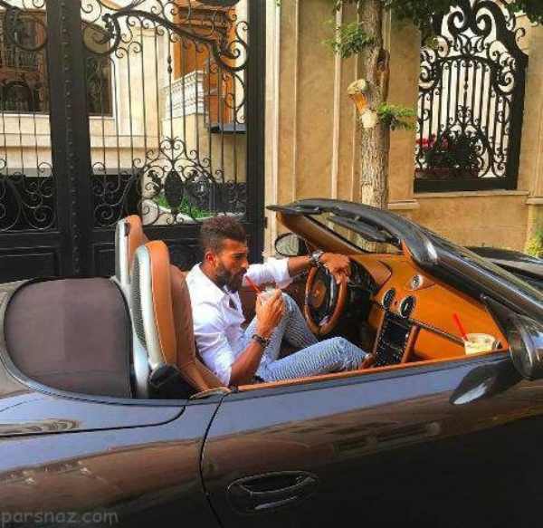 رامین رضاییان و همسرش