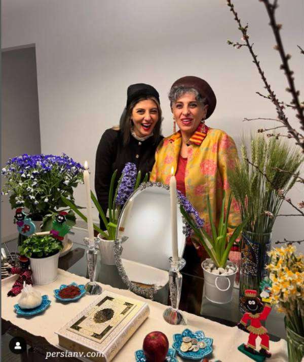 مهسا طهماسبی و عمه اش