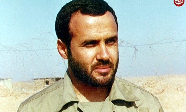 عکس؛ سفر در زمان؛ «سرلشکر رشید در کنار شهیدان باکری، همت، خرازی و کاظمی»؛ دهه 60