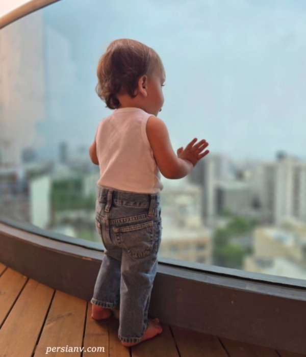 عکس فرزند مینا مختاری