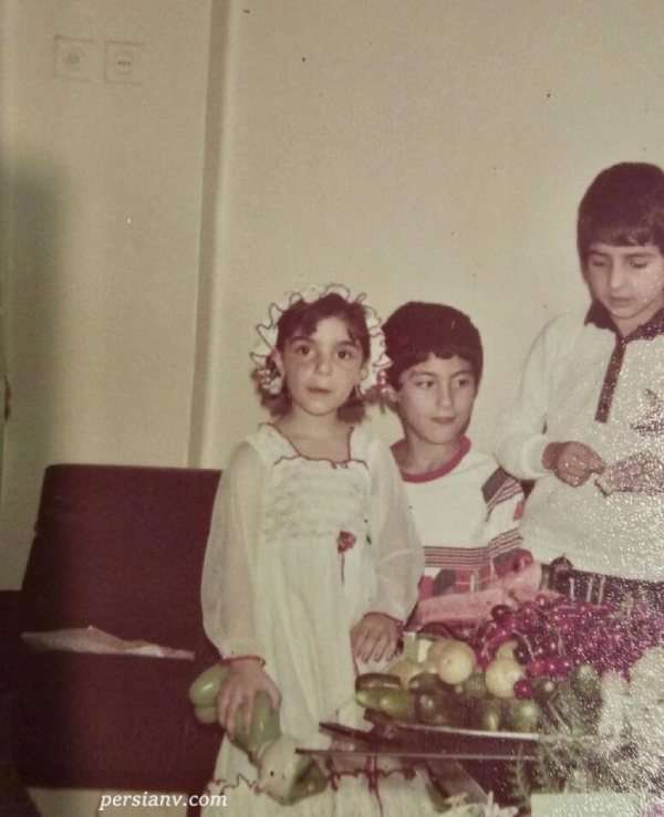 عکس کودکی الیکا عبدالرزاقی