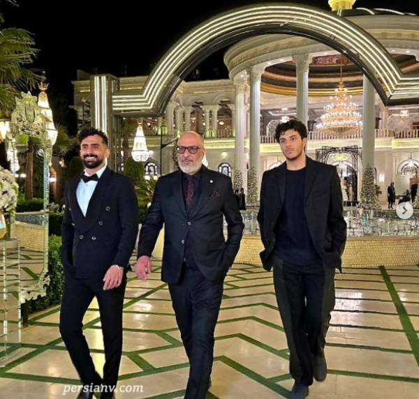 امیر جعفری فرزندش