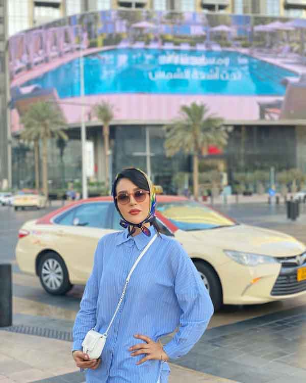 مدلینگ بازیگر کلمبوس در خیابان