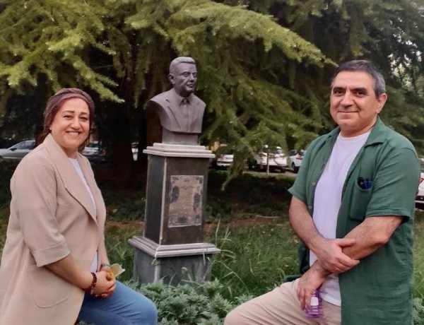 عکس فاطمه هاشمی و همسرش