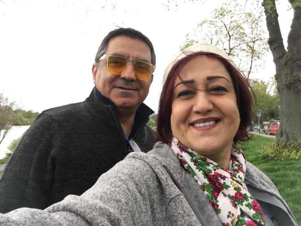 عکس فاطمه هاشمی و همسرش