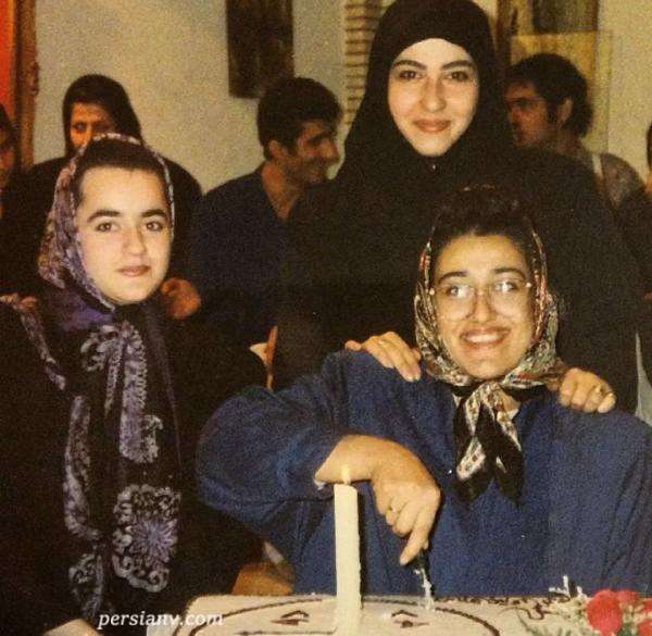 فاطمه هاشمی در جوانی