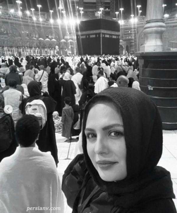 نیلوفر کوخانی در مکه